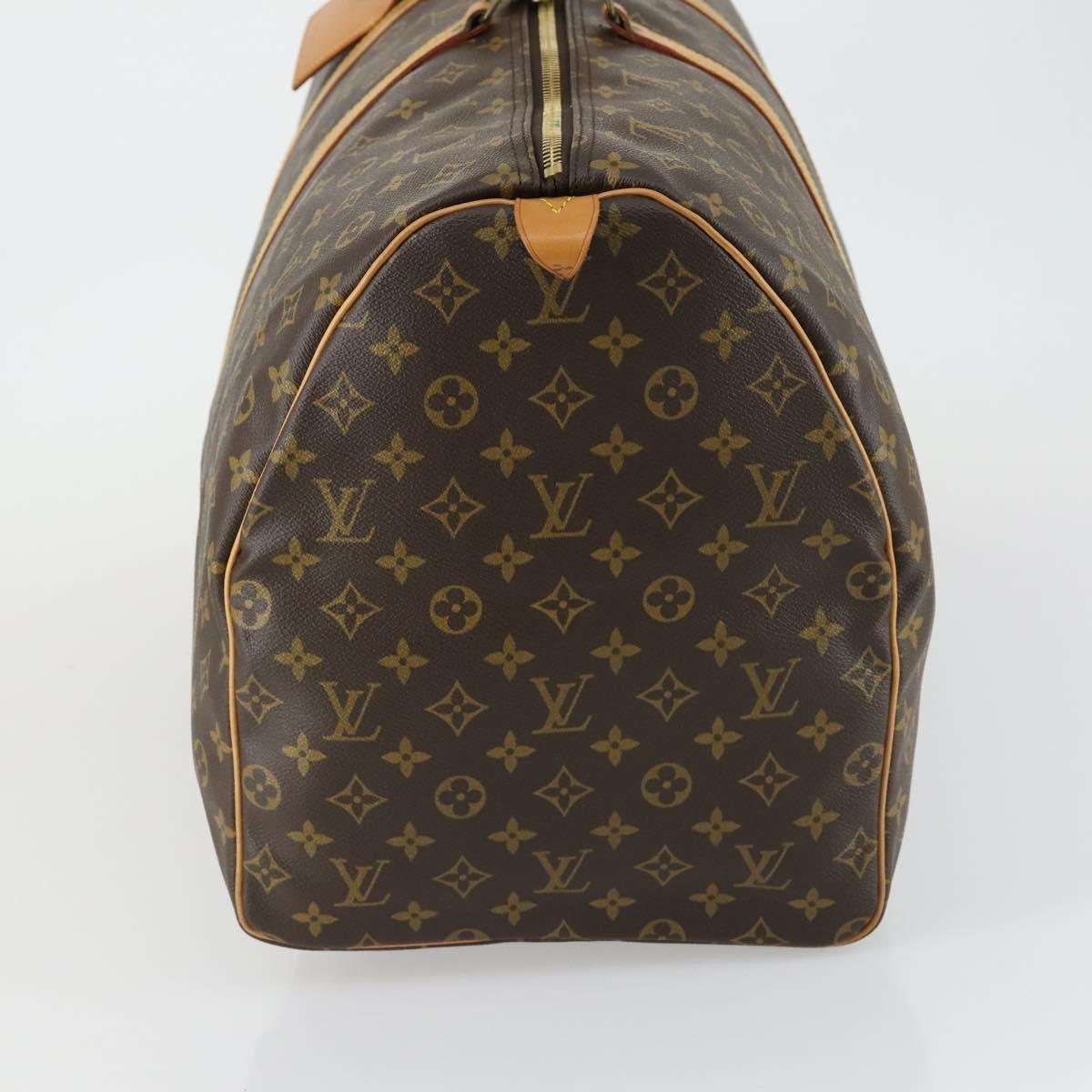 LOUIS VUITTON Monogram Keepall 60 Boston Bag M41422 LV Auth 155480V