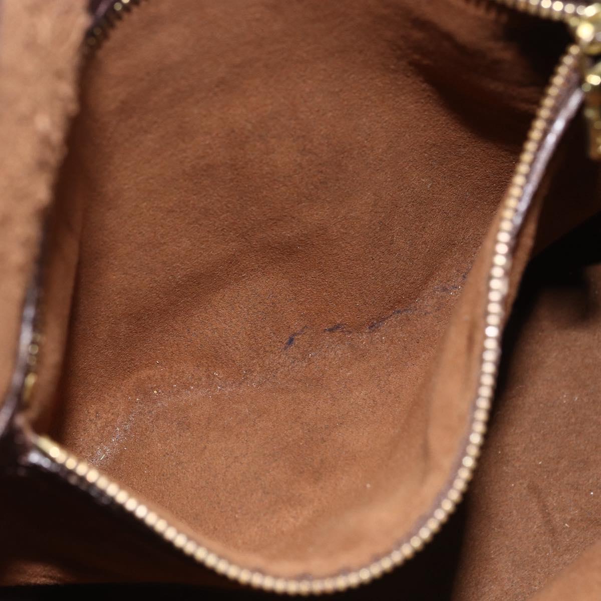 LOUIS VUITTON Damier Ebene Marais Shoulder Bag N42240 LV Auth 155484