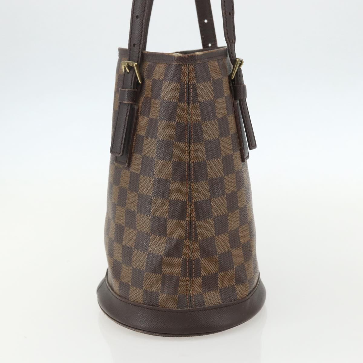 LOUIS VUITTON Damier Ebene Marais Shoulder Bag N42240 LV Auth 155484