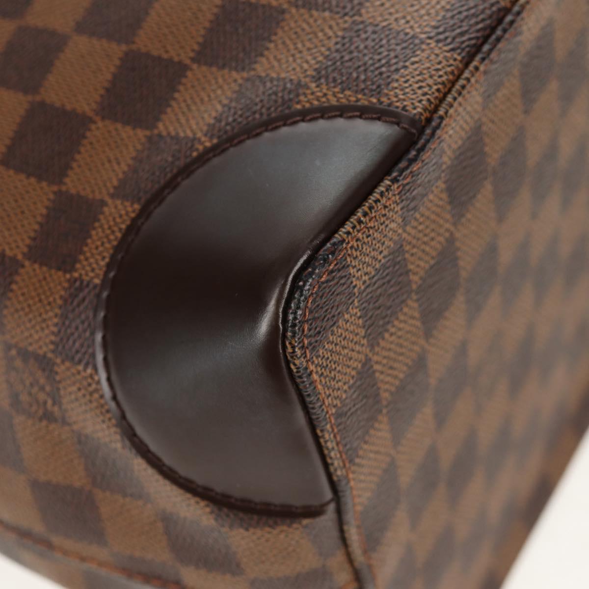LOUIS VUITTON Damier Ebene Hampstead PM Tote Bag N51205 LV Auth 155489V