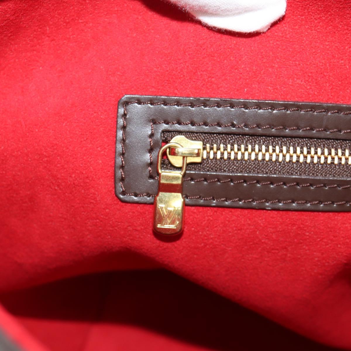 LOUIS VUITTON Damier Ebene Hampstead PM Tote Bag N51205 LV Auth 155489V