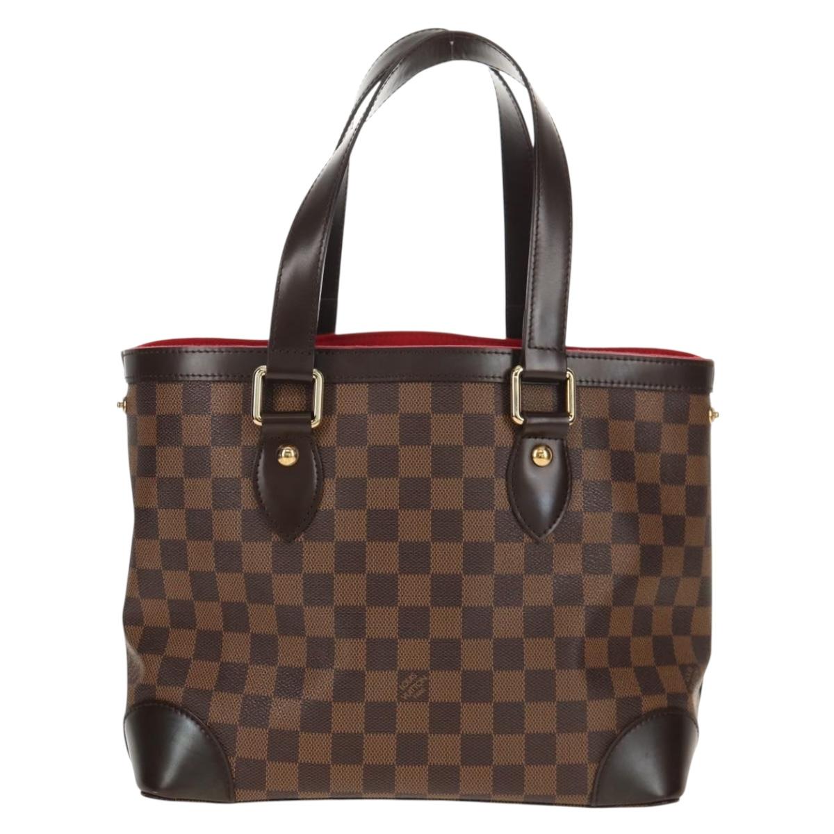 LOUIS VUITTON Damier Ebene Hampstead PM Tote Bag N51205 LV Auth 155489V