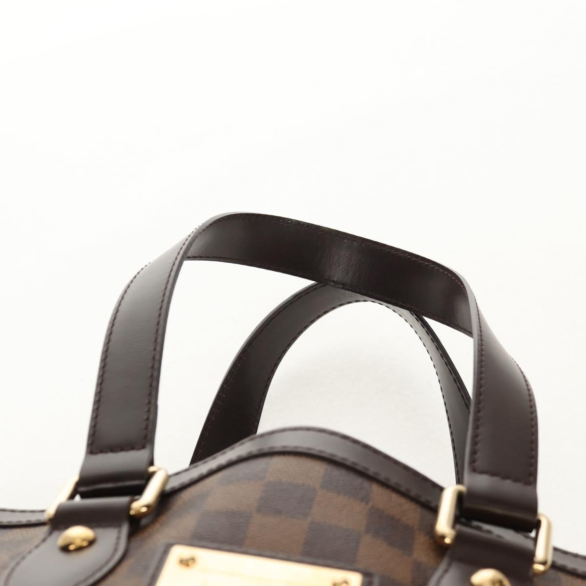 LOUIS VUITTON Damier Ebene Hampstead PM Tote Bag N51205 LV Auth 155489V