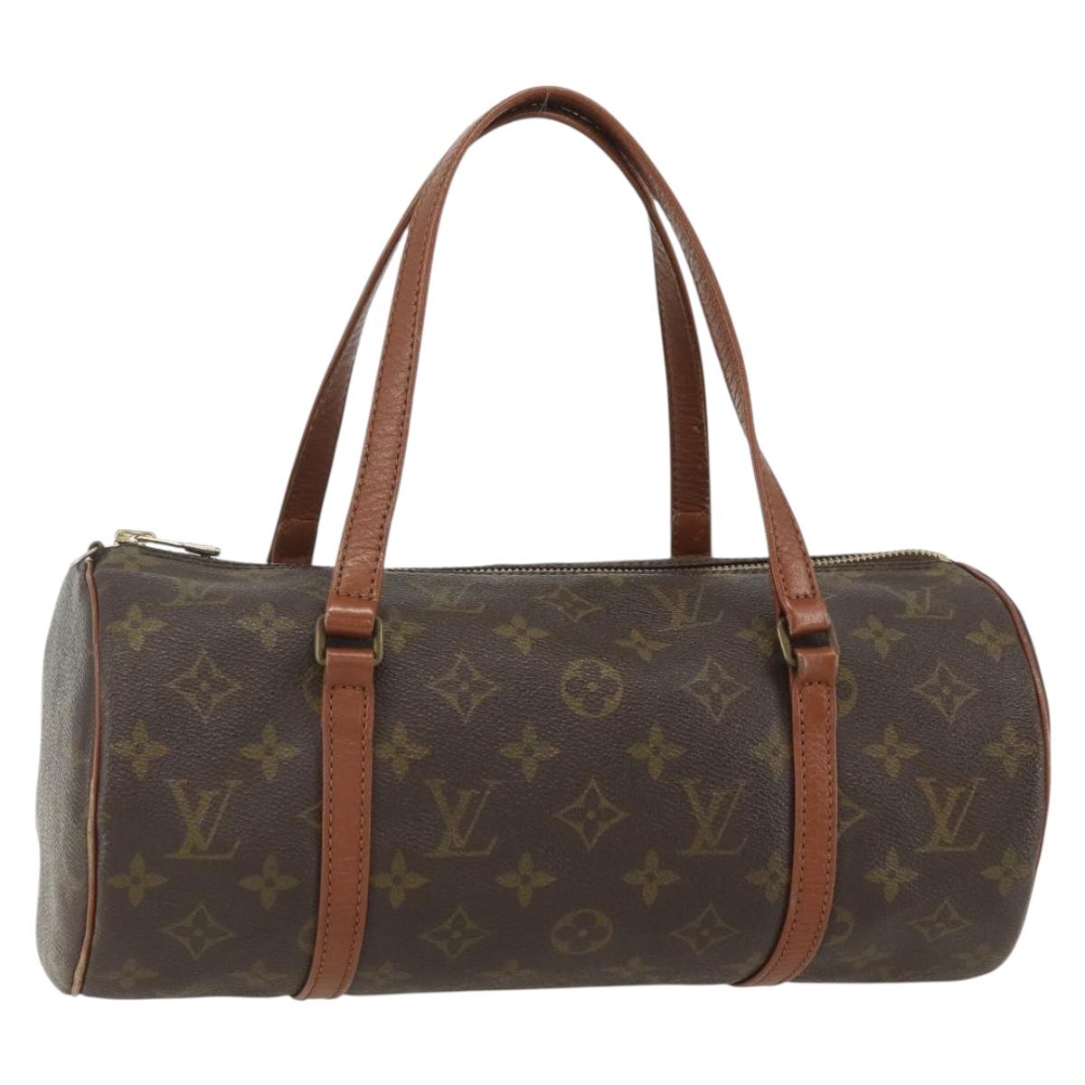 LOUIS VUITTON Monogram Papillon 30 Hand Bag M51385 LV Auth 155491