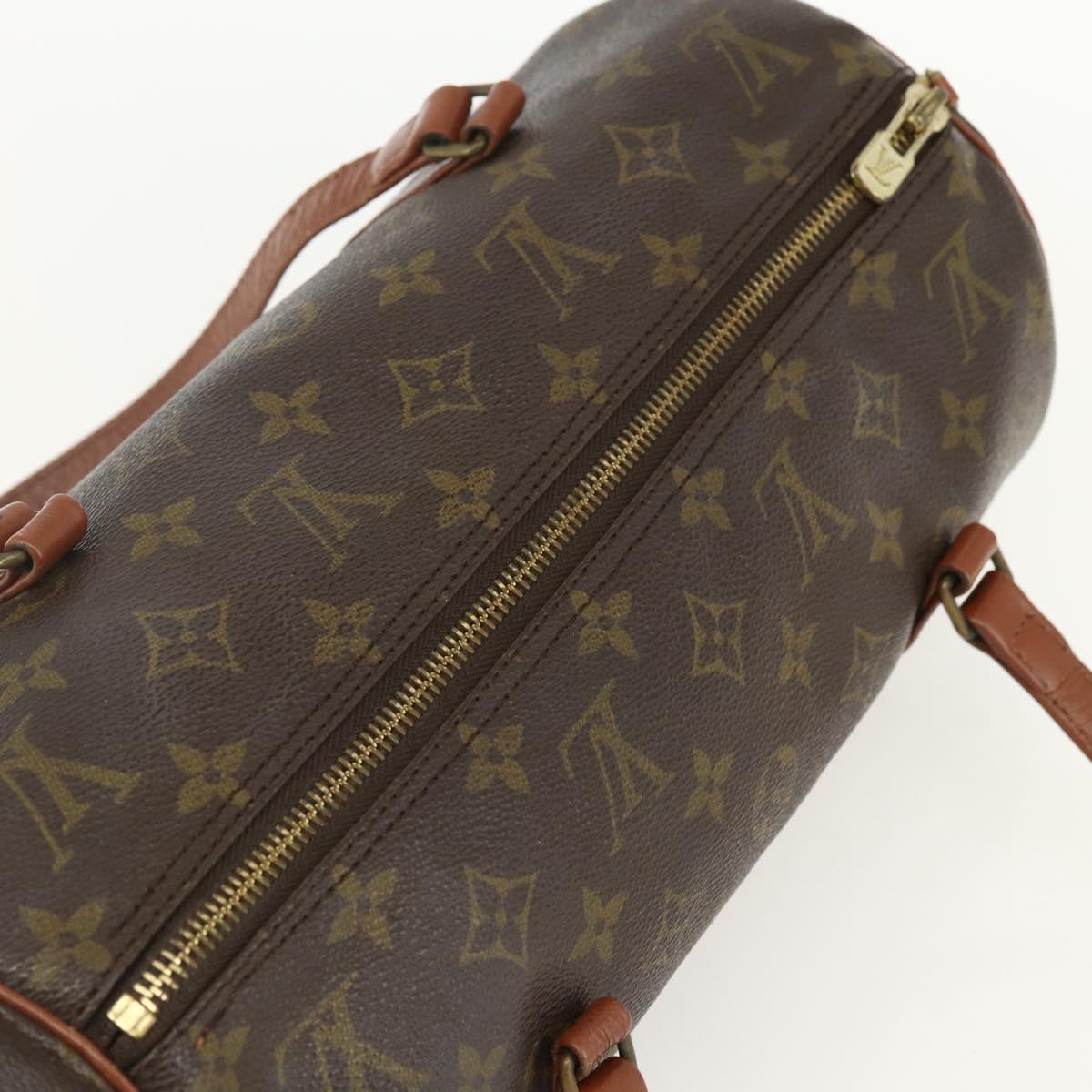 LOUIS VUITTON Monogram Papillon 30 Hand Bag M51385 LV Auth 155491