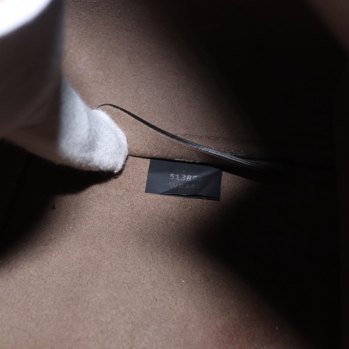 Stella MacCartney Hand Bag Leather 2way Beige Gold 513860 Auth 155498