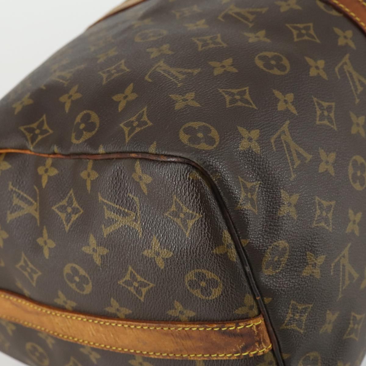 LOUIS VUITTON Monogram Keepall Bandouliere 50 Boston Bag M41416 LV Auth 155506