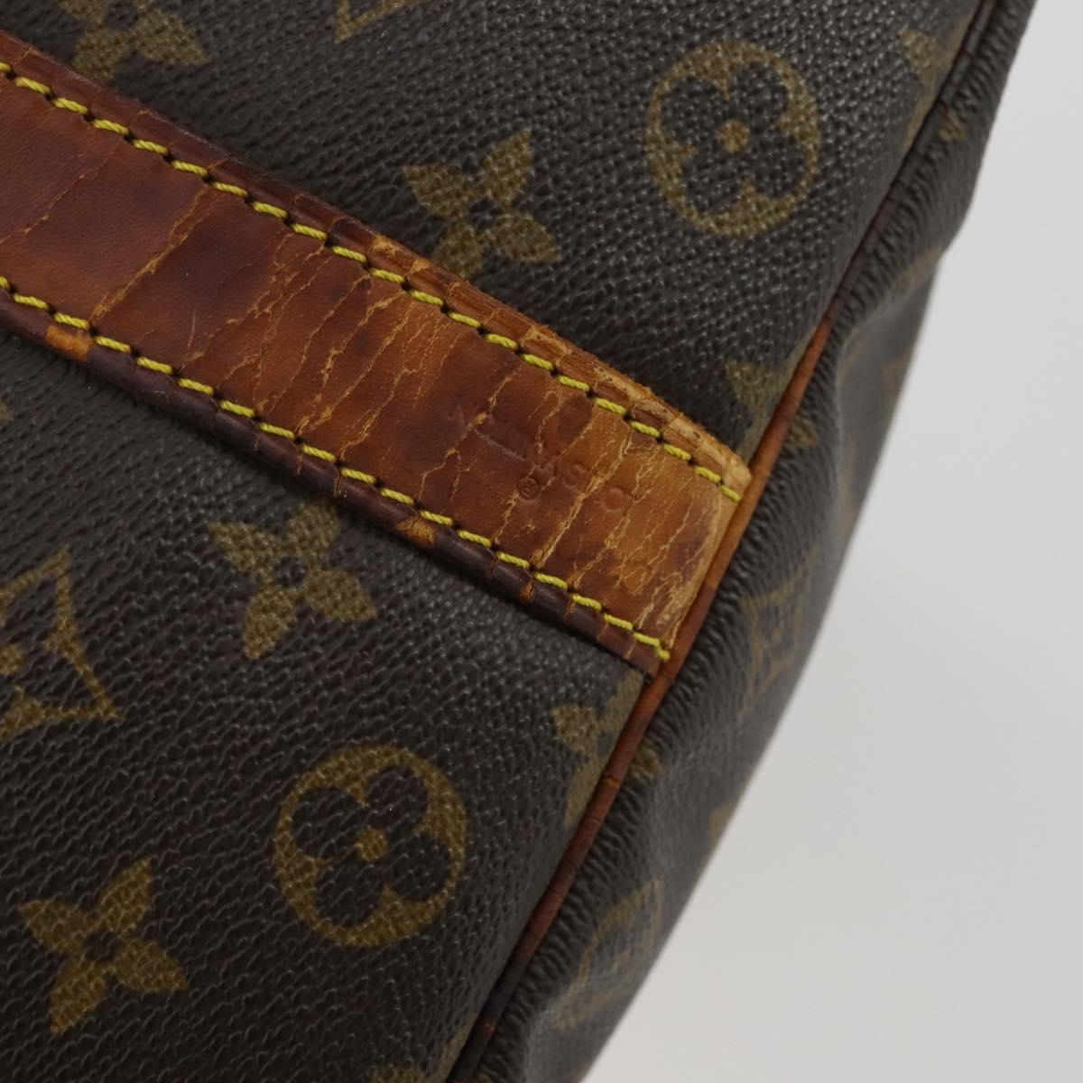 LOUIS VUITTON Monogram Keepall Bandouliere 50 Boston Bag M41416 LV Auth 155506