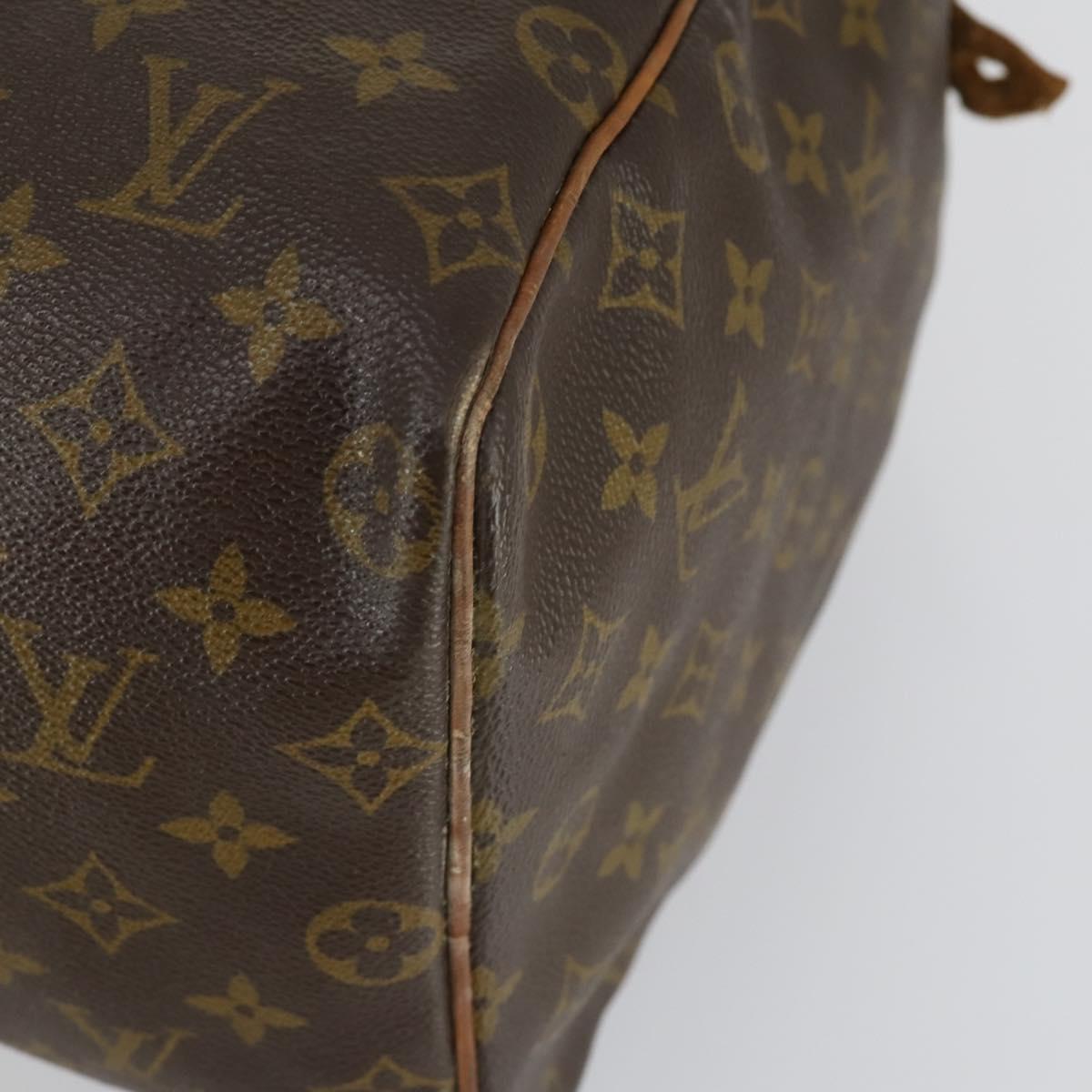 LOUIS VUITTON Monogram Speedy 40 Hand Bag M41522 LV Auth 155509A