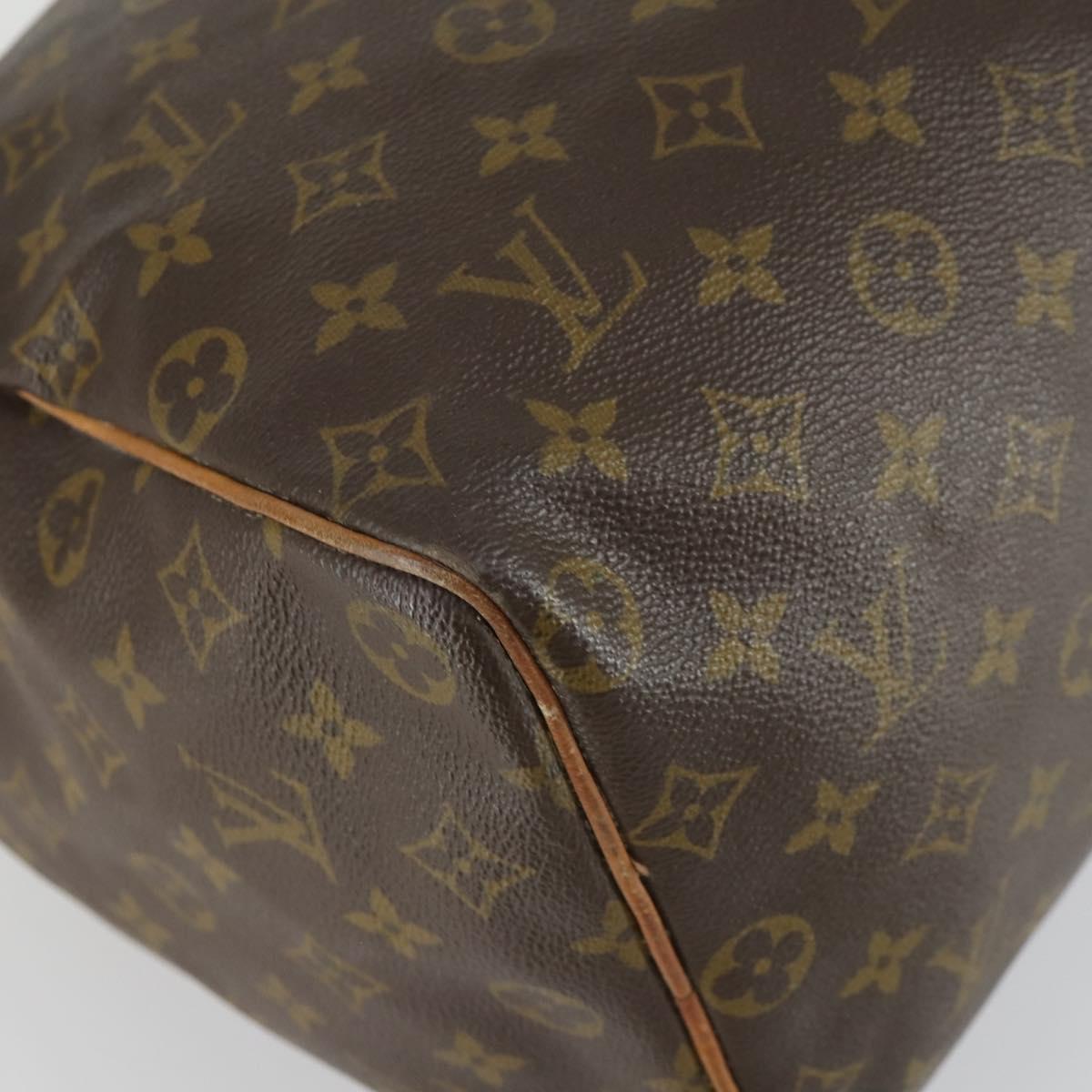 LOUIS VUITTON Monogram Speedy 40 Hand Bag M41522 LV Auth 155509A