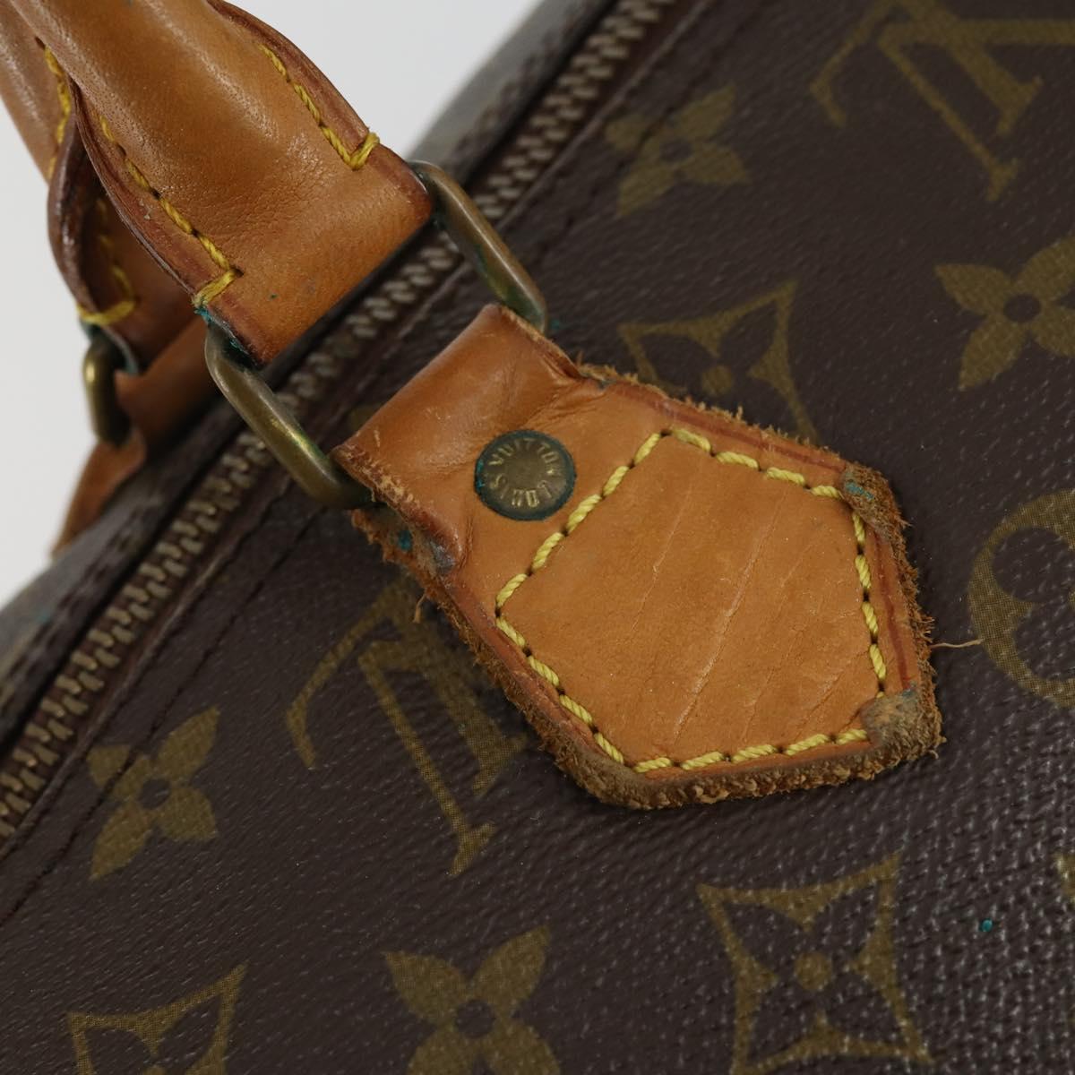 LOUIS VUITTON Monogram Speedy 40 Hand Bag M41522 LV Auth 155509A