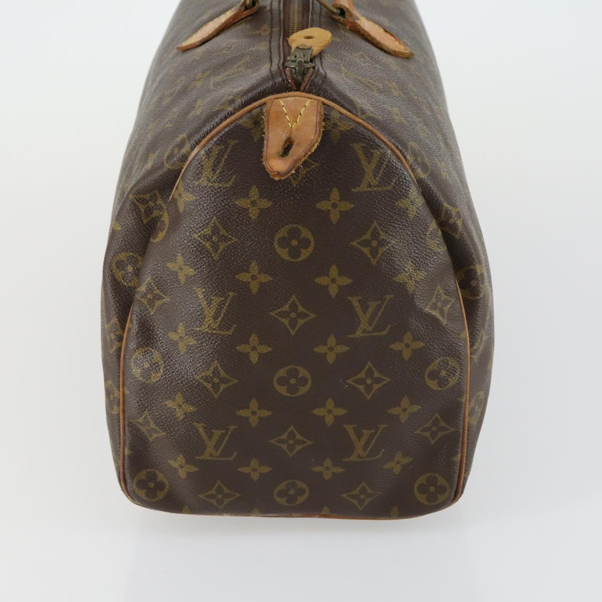 LOUIS VUITTON Monogram Speedy 40 Hand Bag M41522 LV Auth 155509A