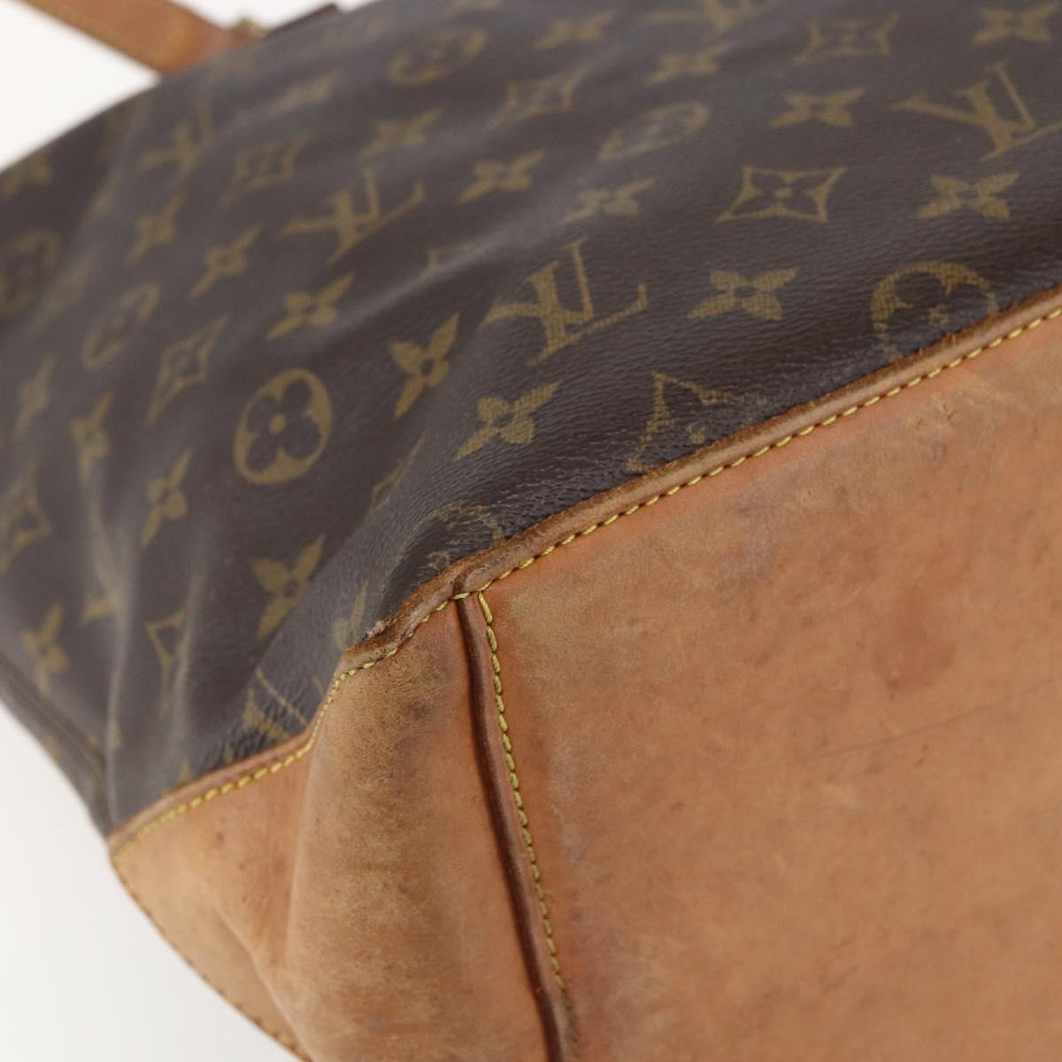LOUIS VUITTON Monogram Cabas Mezzo Tote Bag M51151 LV Auth 155517