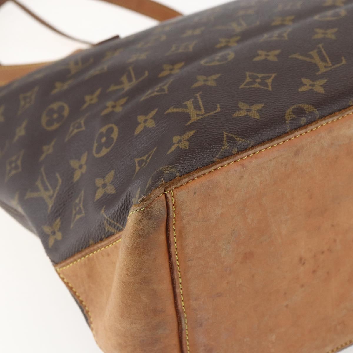LOUIS VUITTON Monogram Cabas Mezzo Tote Bag M51151 LV Auth 155517