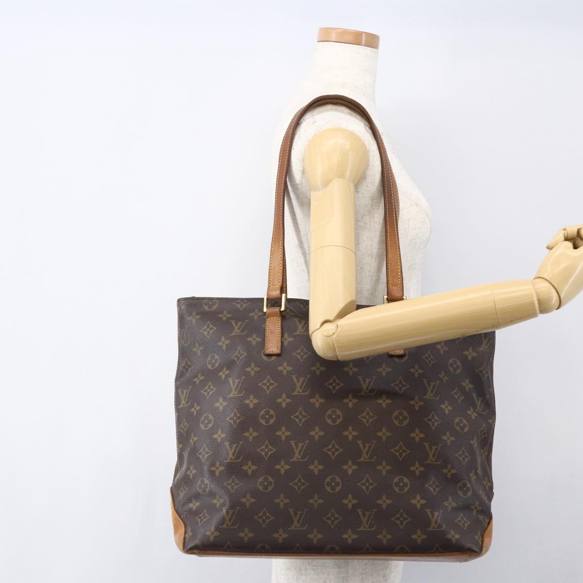 LOUIS VUITTON Monogram Cabas Mezzo Tote Bag M51151 LV Auth 155517