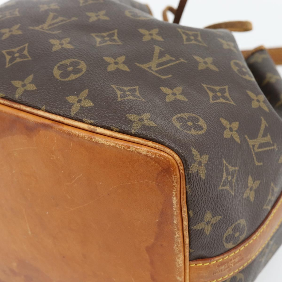 LOUIS VUITTON Monogram Petit Noe Shoulder Bag M42226 LV Auth 155520