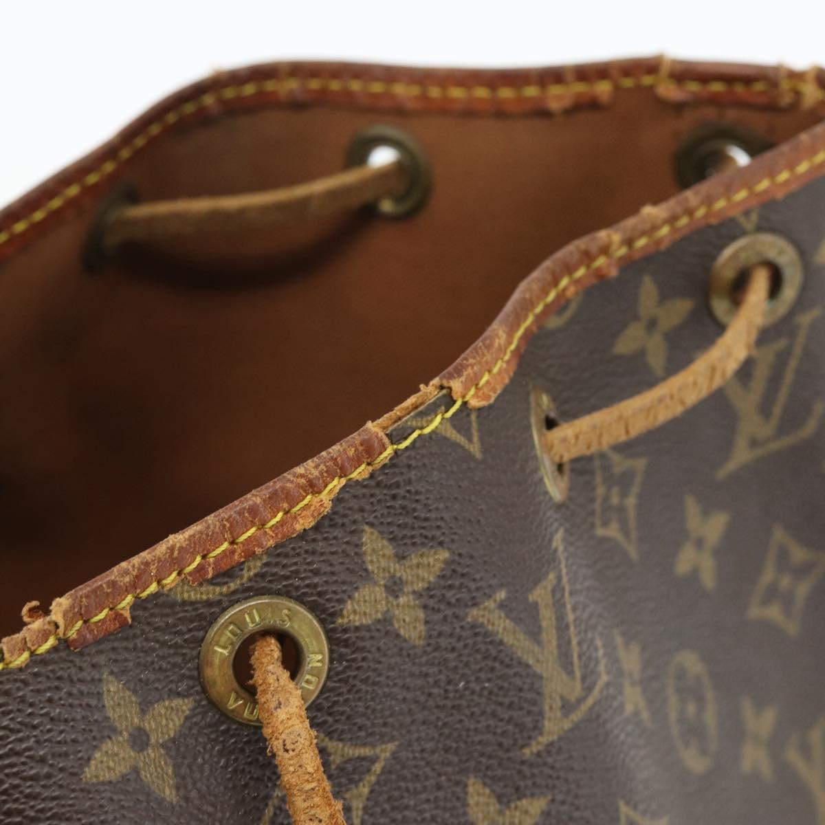 LOUIS VUITTON Monogram Petit Noe Shoulder Bag M42226 LV Auth 155520