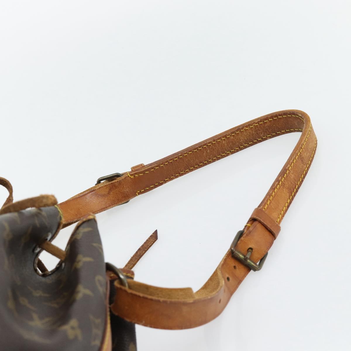 LOUIS VUITTON Monogram Petit Noe Shoulder Bag M42226 LV Auth 155520