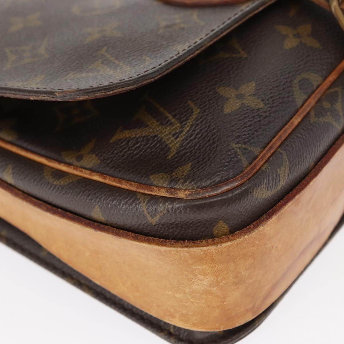LOUIS VUITTON Monogram Cartouchiere MM Shoulder Bag M51253 LV Auth 155523