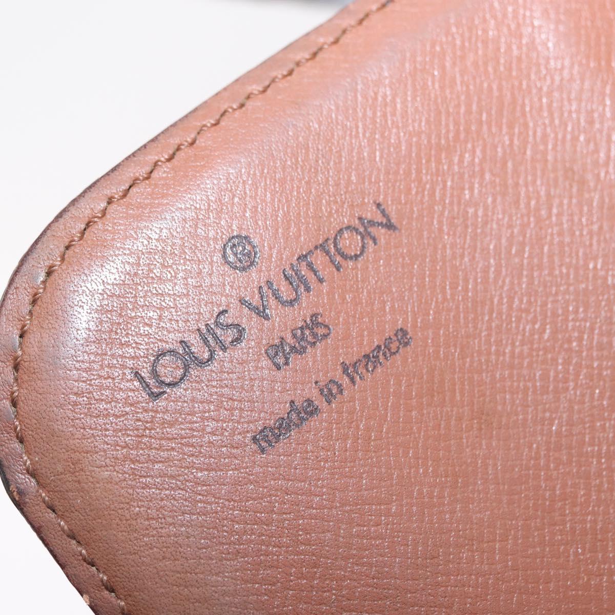LOUIS VUITTON Monogram Cartouchiere MM Shoulder Bag M51253 LV Auth 155523