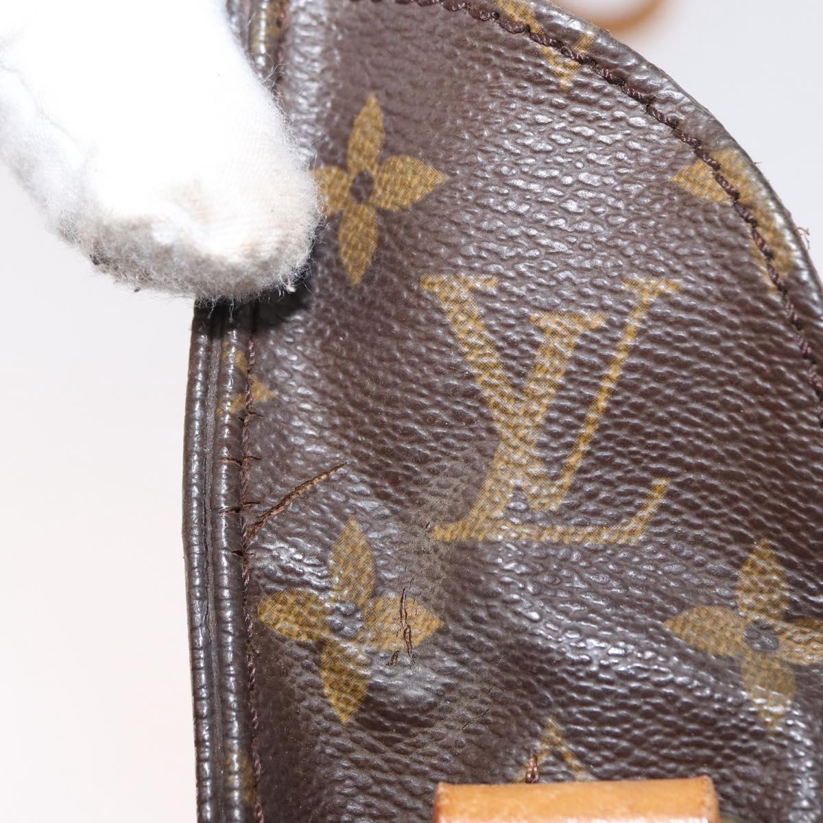 LOUIS VUITTON Monogram Cartouchiere MM Shoulder Bag M51253 LV Auth 155523