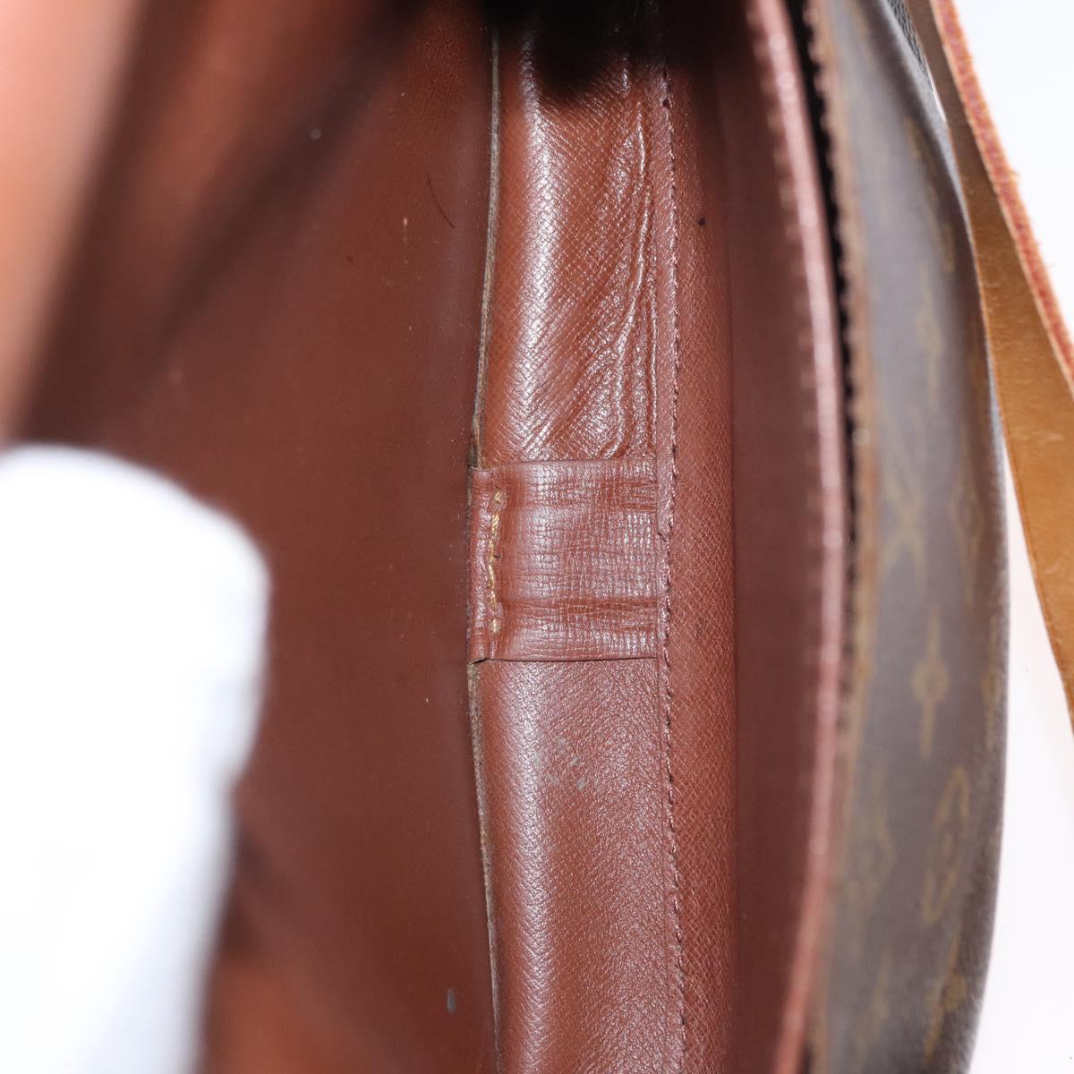 LOUIS VUITTON Monogram Cartouchiere MM Shoulder Bag M51253 LV Auth 155523