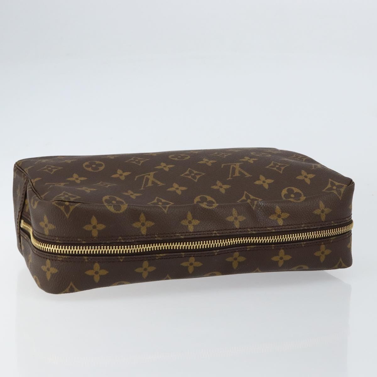 LOUIS VUITTON Monogram Trousse Toilette 28 Clutch Bag M47522 LV Auth 155524