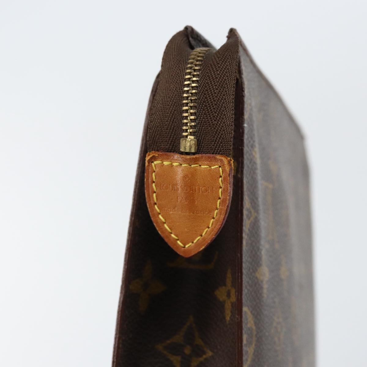 LOUIS VUITTON Monogram Poche Toilette 26 Pouch M47542 LV Auth 155527