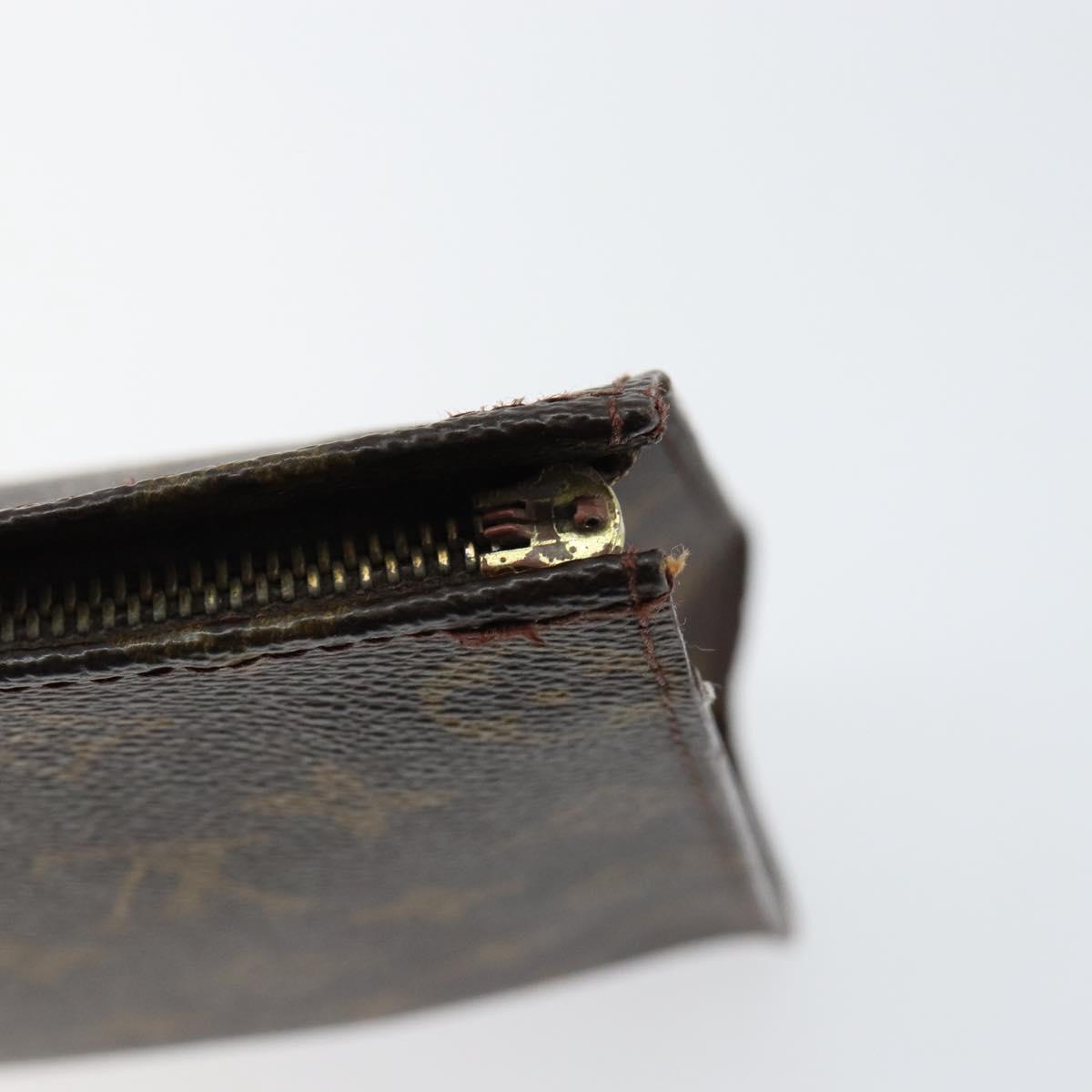 LOUIS VUITTON Monogram Poche Toilette 26 Pouch M47542 LV Auth 155527