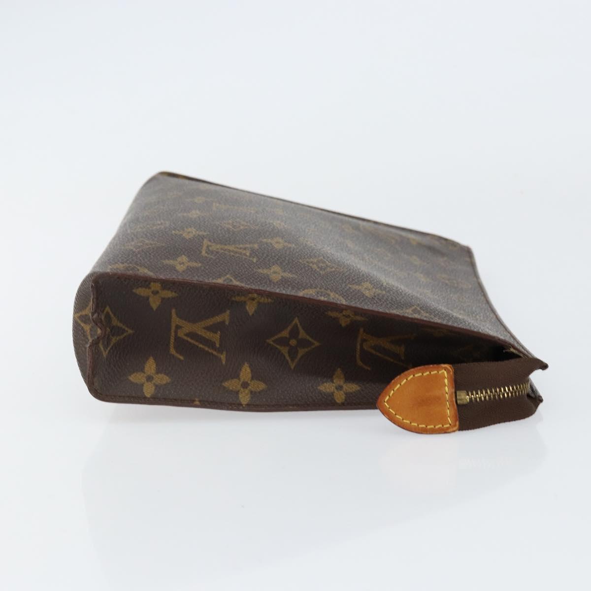 LOUIS VUITTON Monogram Poche Toilette 26 Pouch M47542 LV Auth 155527