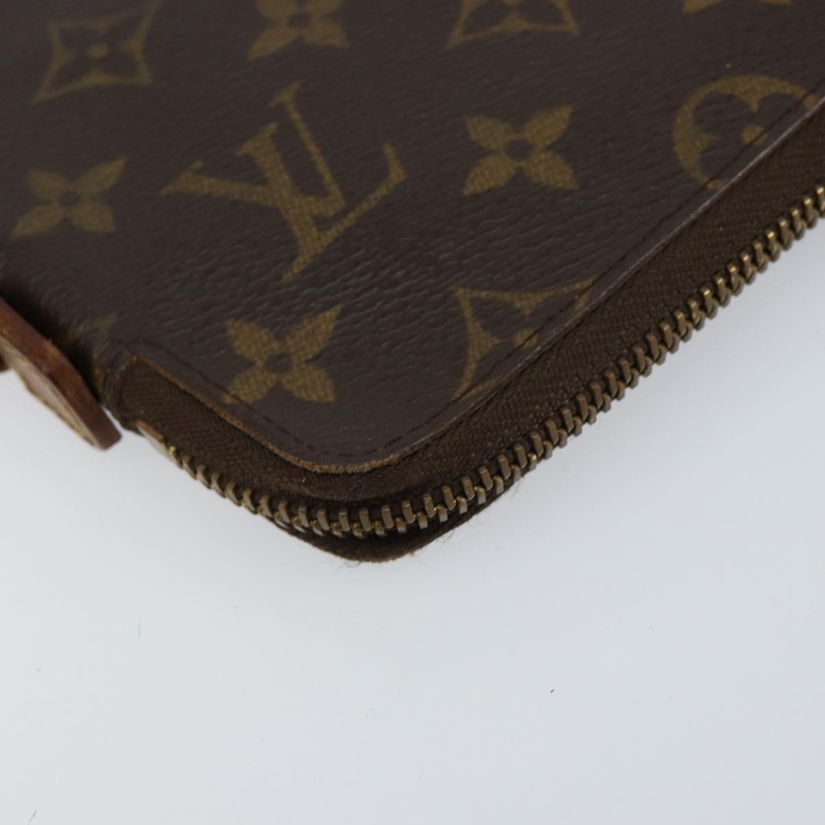 LOUIS VUITTON Monogram Organizer De Voyage Travel Case M60119 LV Auth 155528