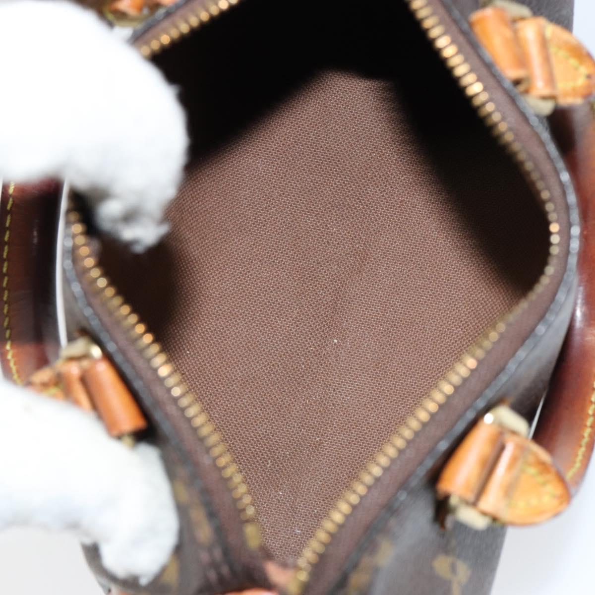 LOUIS VUITTON Monogram Mini Speedy Hand Bag M41534 LV Auth 155529