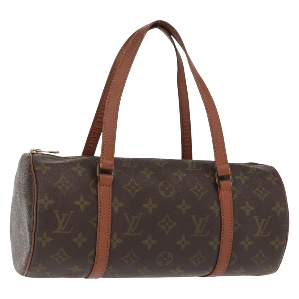 LOUIS VUITTON Monogram Papillon 30 Hand Bag M51385 LV Auth 155530