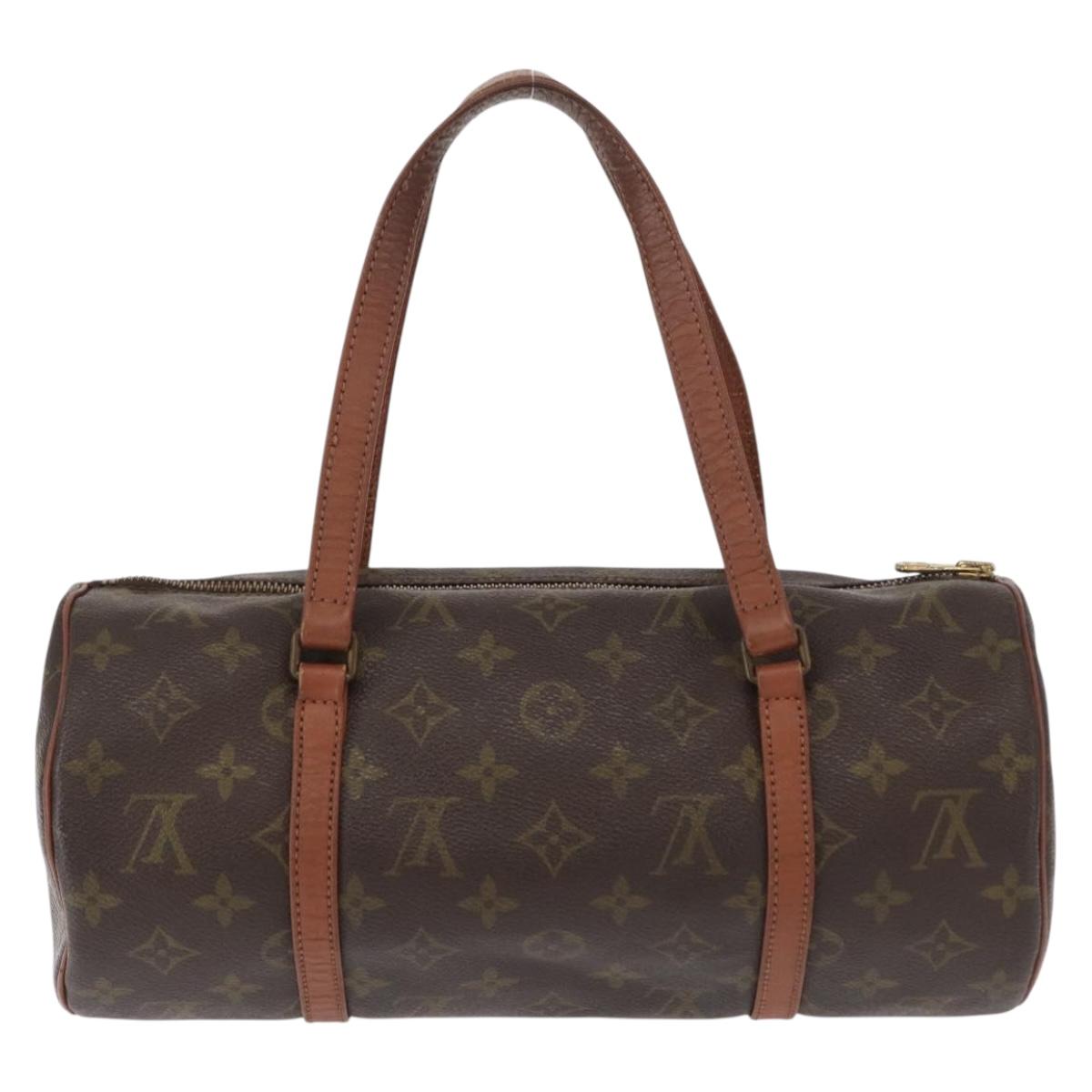 LOUIS VUITTON Monogram Papillon 30 Hand Bag M51385 LV Auth 155530