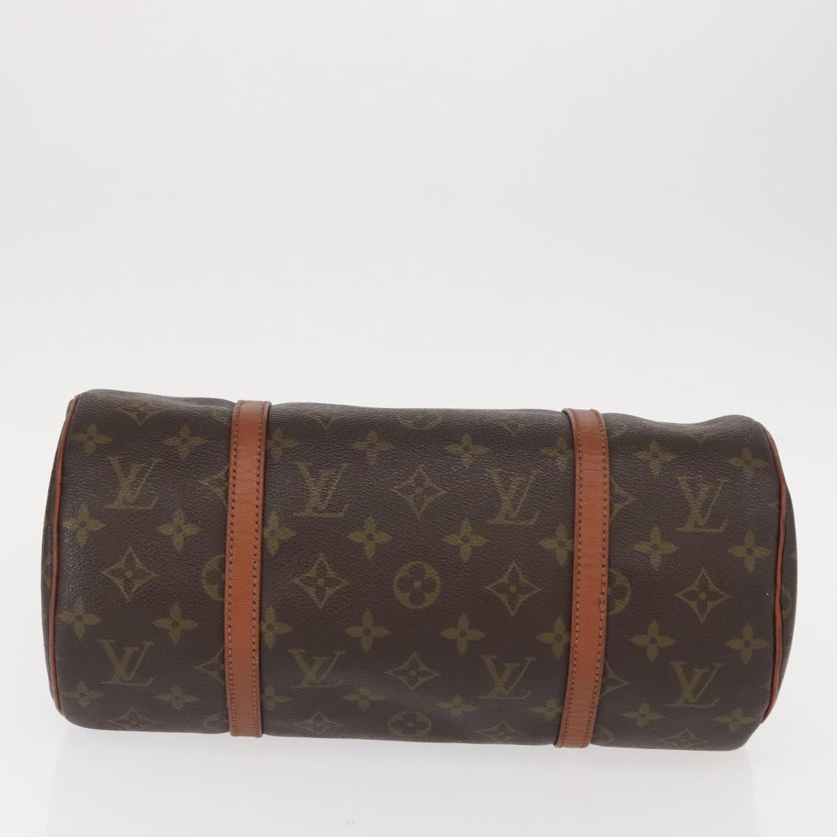 LOUIS VUITTON Monogram Papillon 30 Hand Bag M51385 LV Auth 155530
