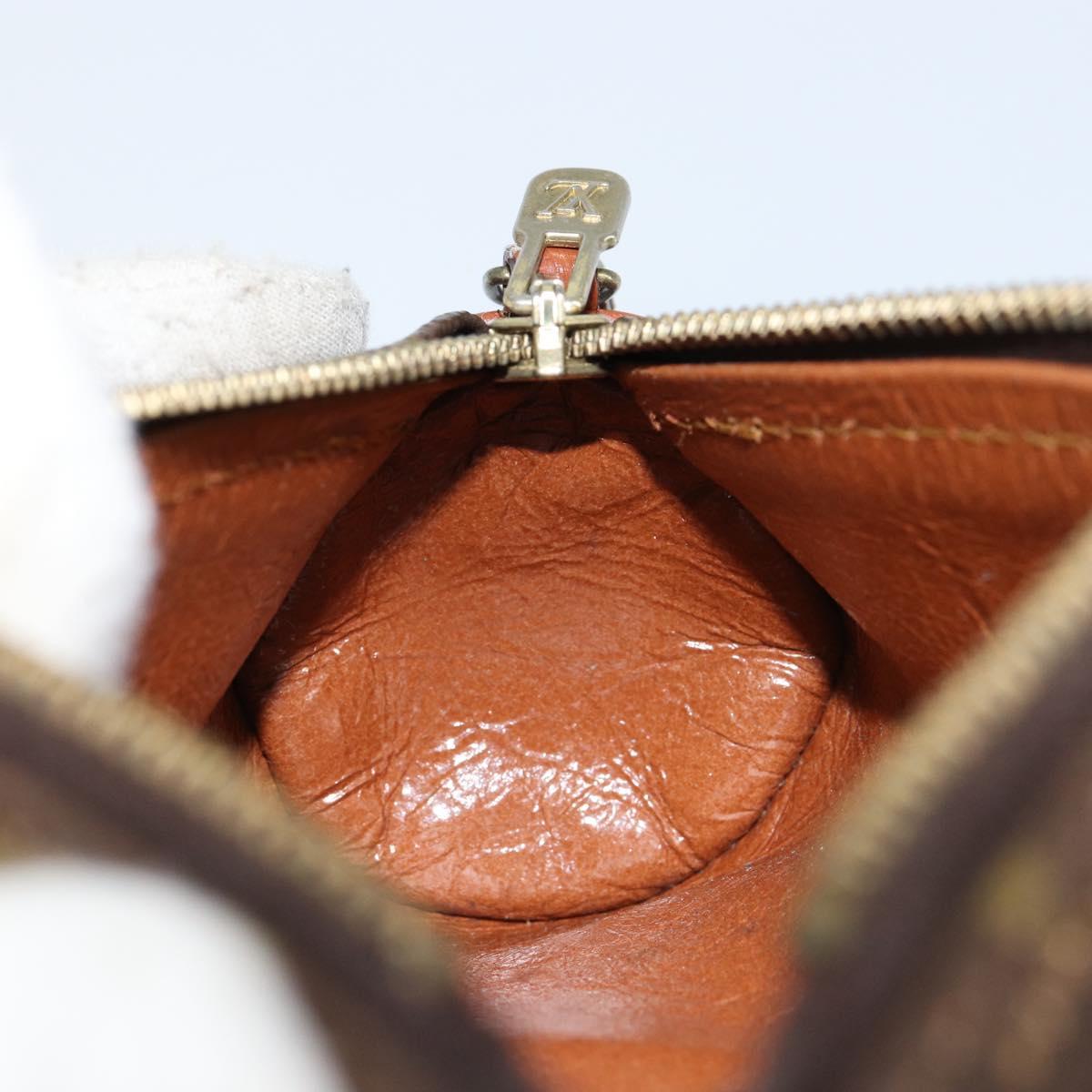 LOUIS VUITTON Monogram Papillon Pouch LV Auth 155531