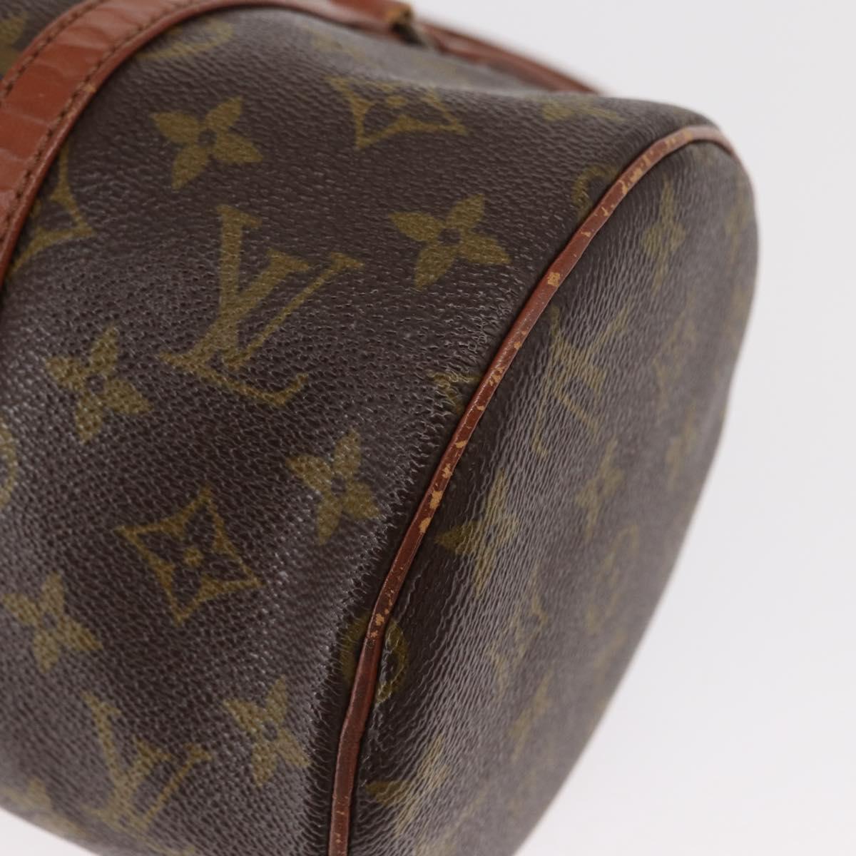 LOUIS VUITTON Monogram Papillon 30 Hand Bag M51385 LV Auth 155532
