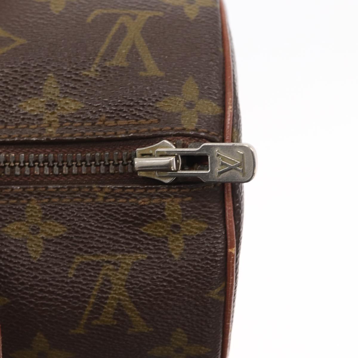 LOUIS VUITTON Monogram Papillon 30 Hand Bag M51385 LV Auth 155532