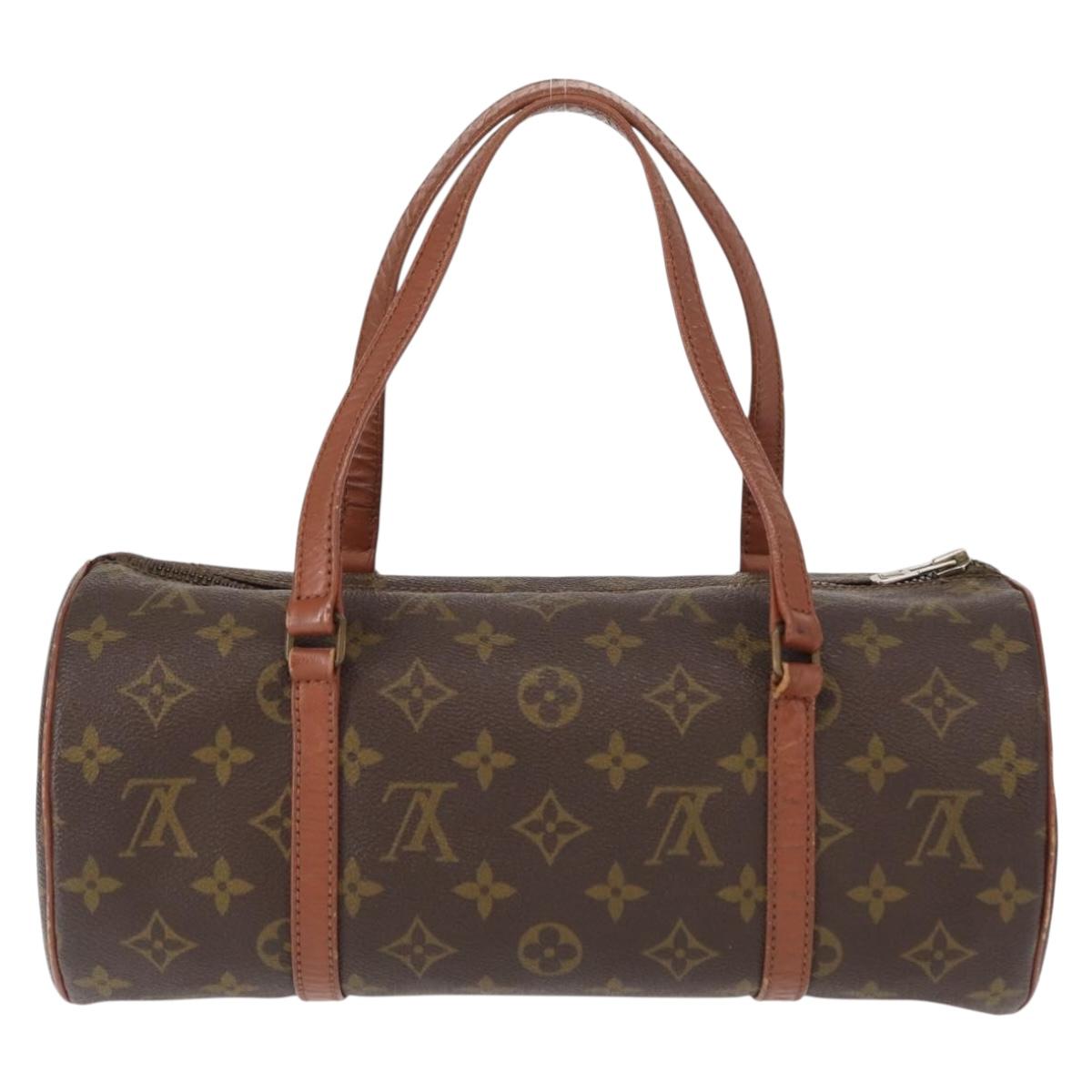 LOUIS VUITTON Monogram Papillon 30 Hand Bag M51385 LV Auth 155532