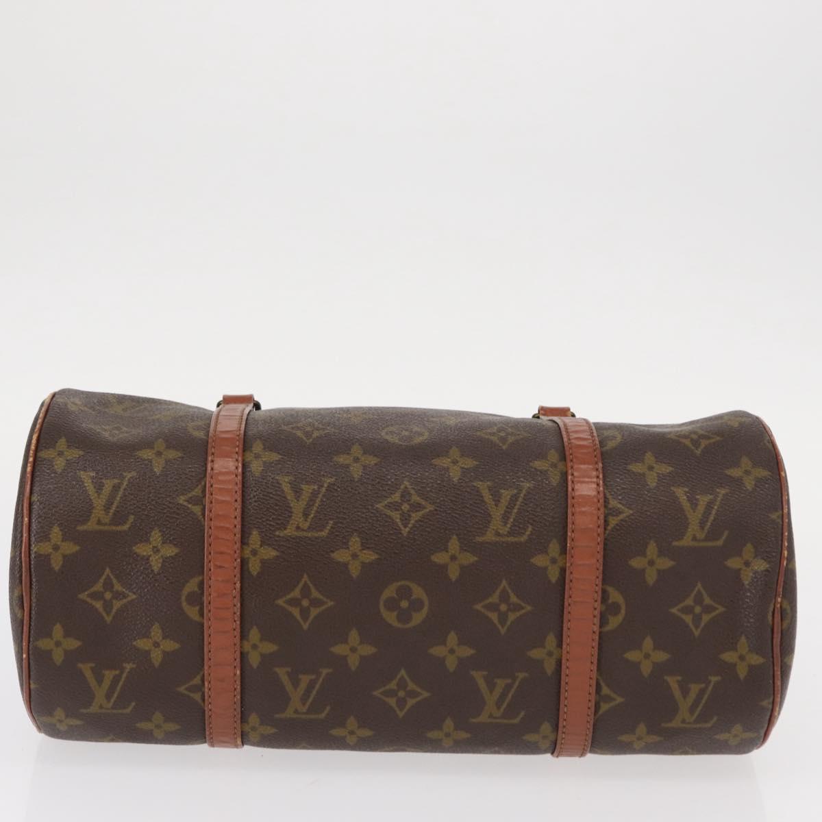 LOUIS VUITTON Monogram Papillon 30 Hand Bag M51385 LV Auth 155532