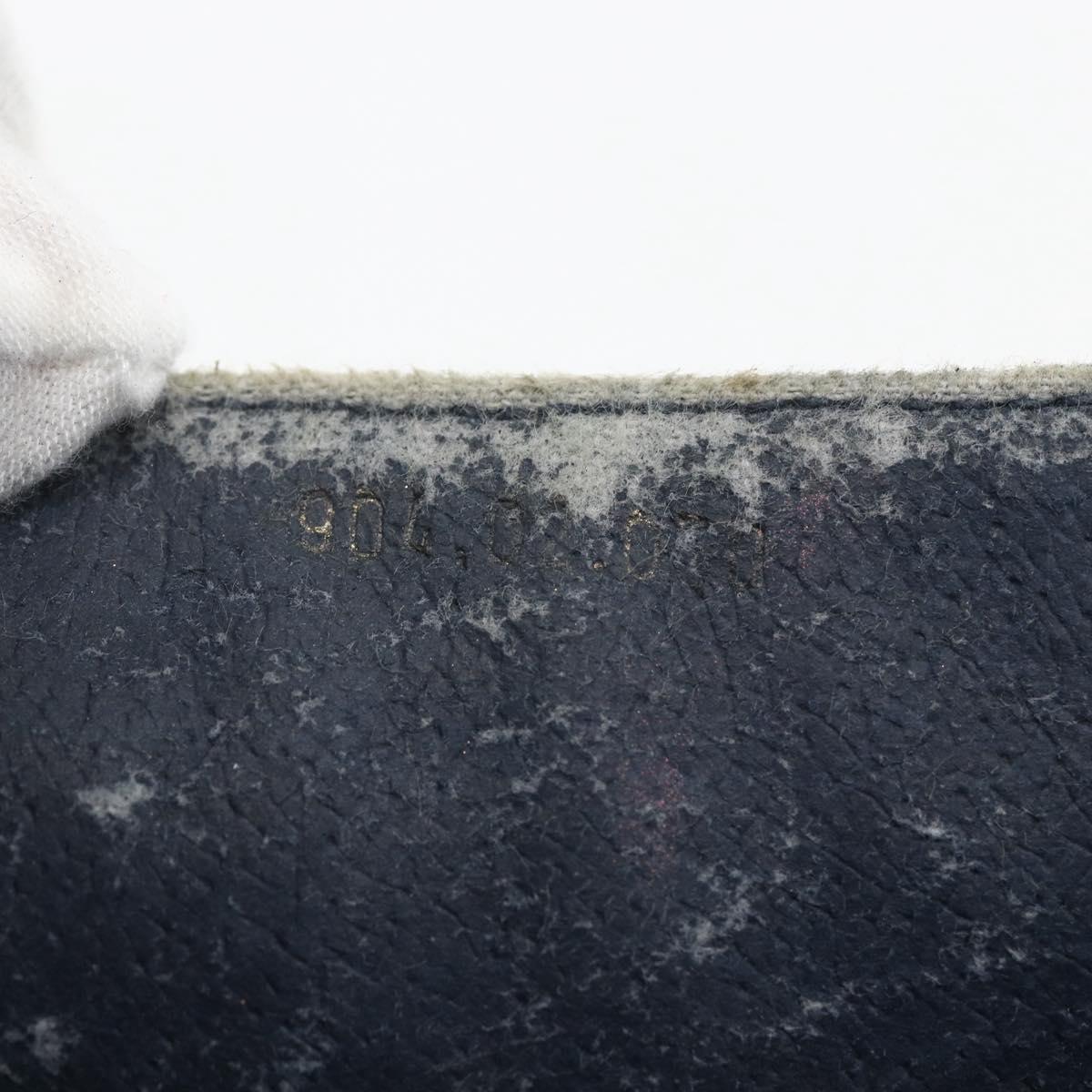 GUCCI GG Supreme Sherry Line Shoulder Bag PVC Red Navy Auth 155552