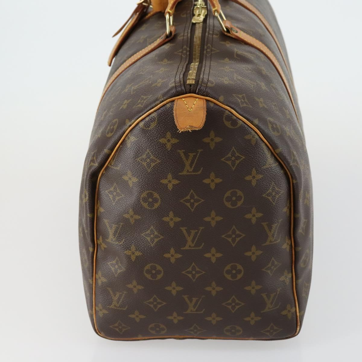 LOUIS VUITTON Monogram Keepall 50 Boston Bag M41426 LV Auth 155568