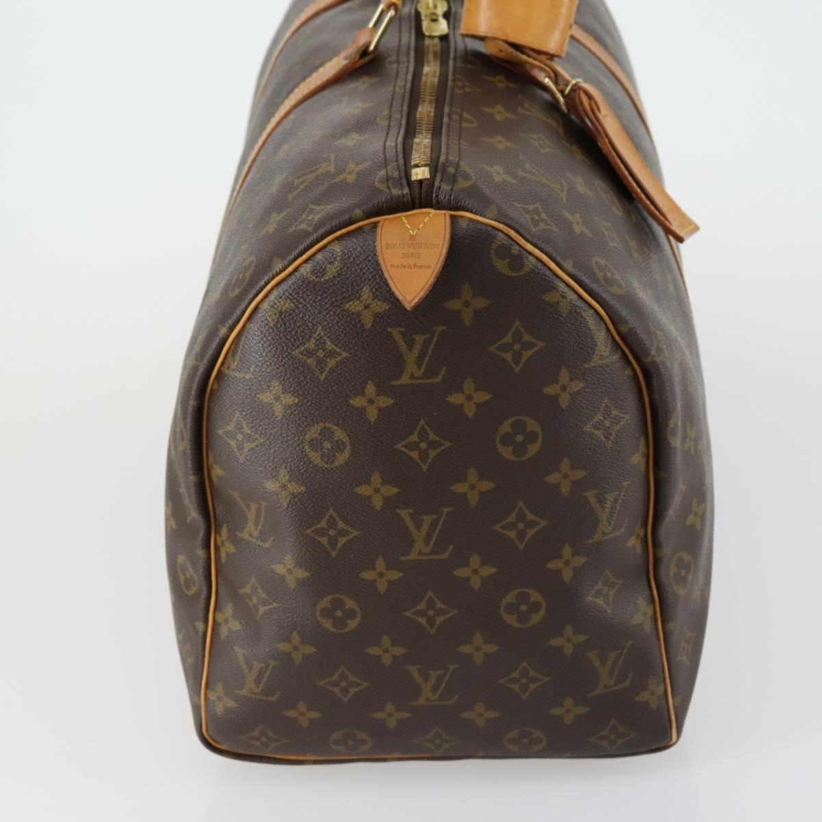 LOUIS VUITTON Monogram Keepall 50 Boston Bag M41426 LV Auth 155568