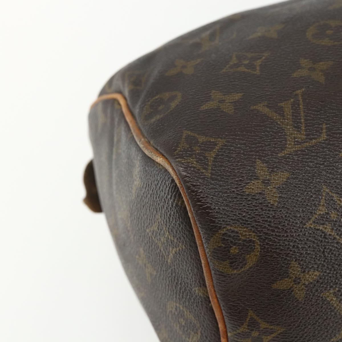 LOUIS VUITTON Monogram Speedy 25 Hand Bag M41528 LV Auth 155574