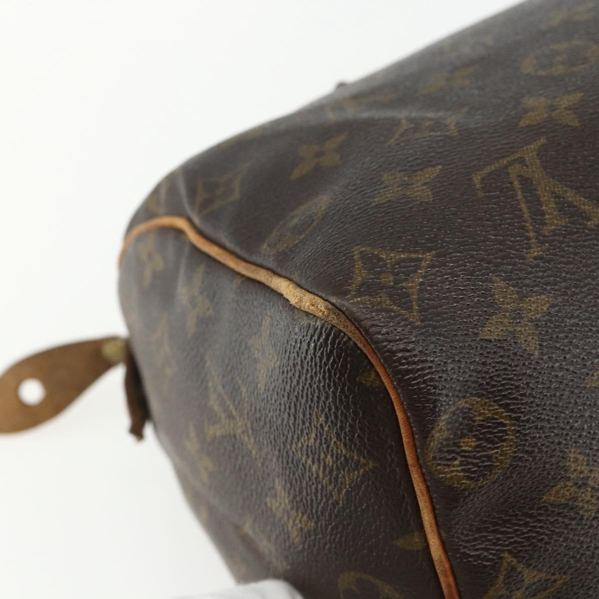 LOUIS VUITTON Monogram Speedy 25 Hand Bag M41528 LV Auth 155574