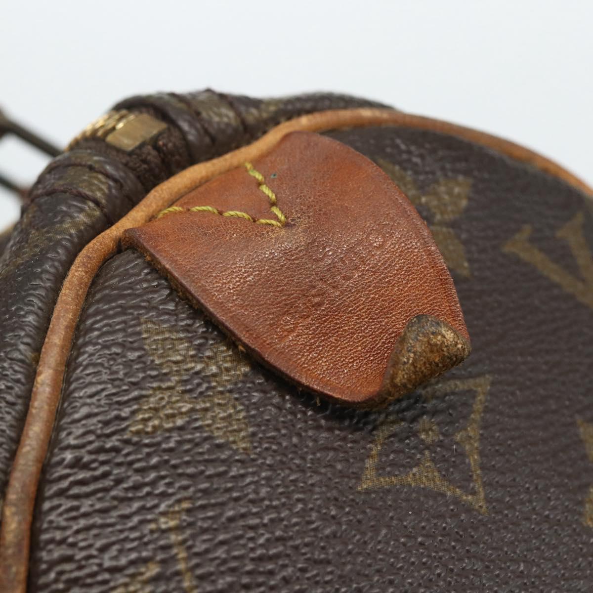 LOUIS VUITTON Monogram Speedy 25 Hand Bag M41528 LV Auth 155574