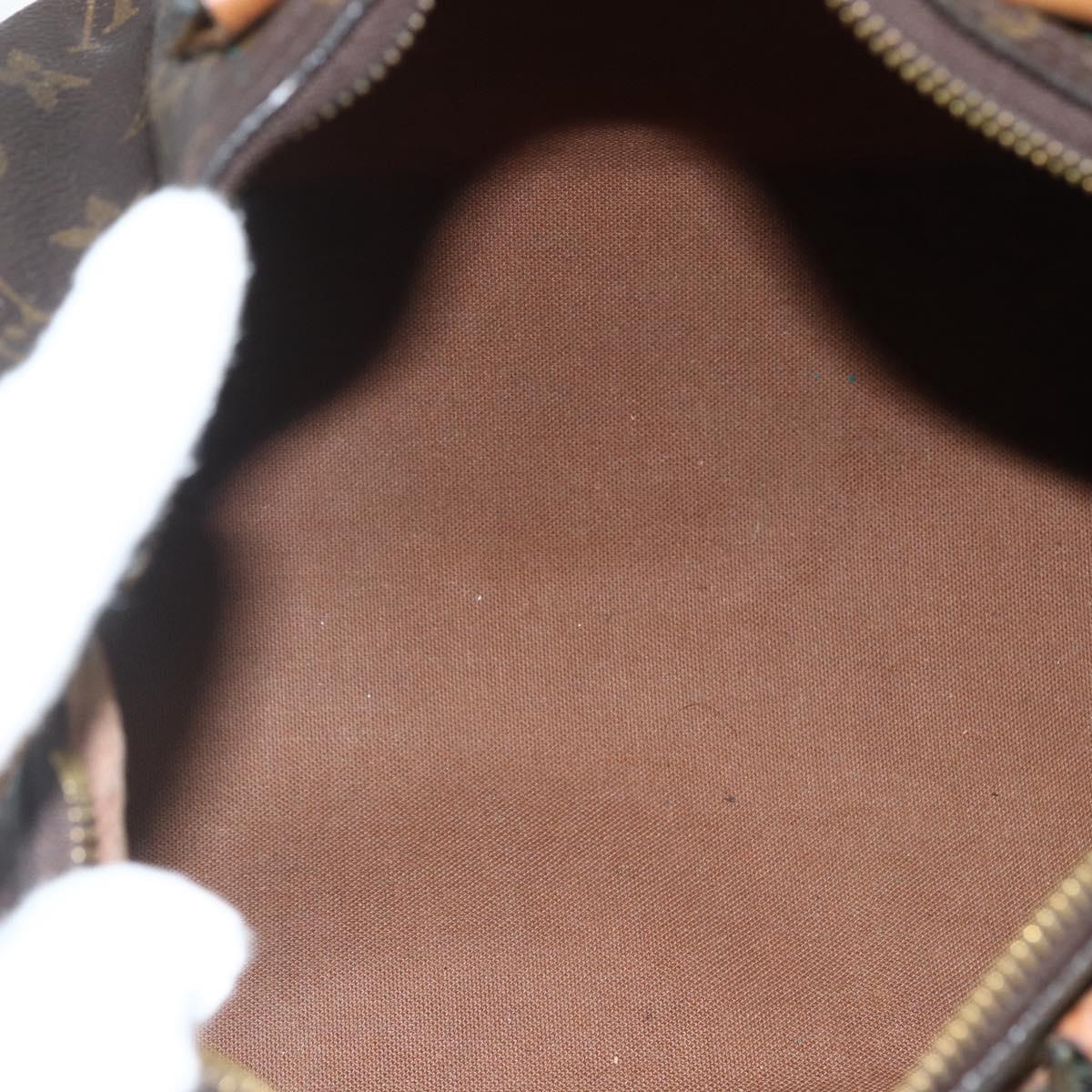 LOUIS VUITTON Monogram Speedy 25 Hand Bag M41528 LV Auth 155574
