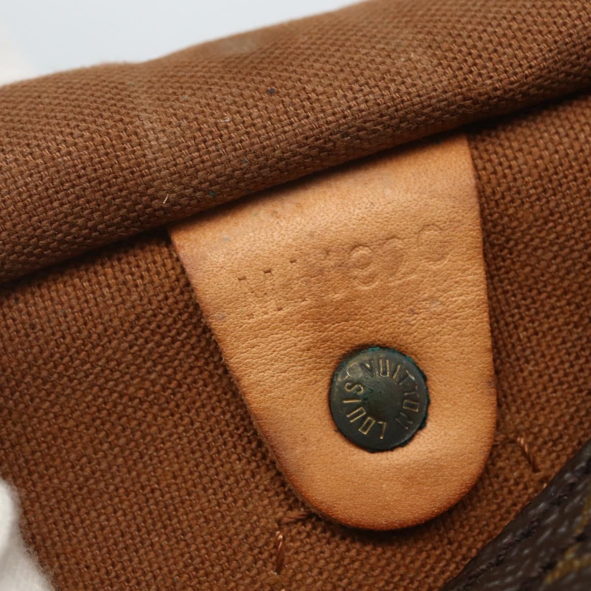 LOUIS VUITTON Monogram Speedy 25 Hand Bag M41528 LV Auth 155574