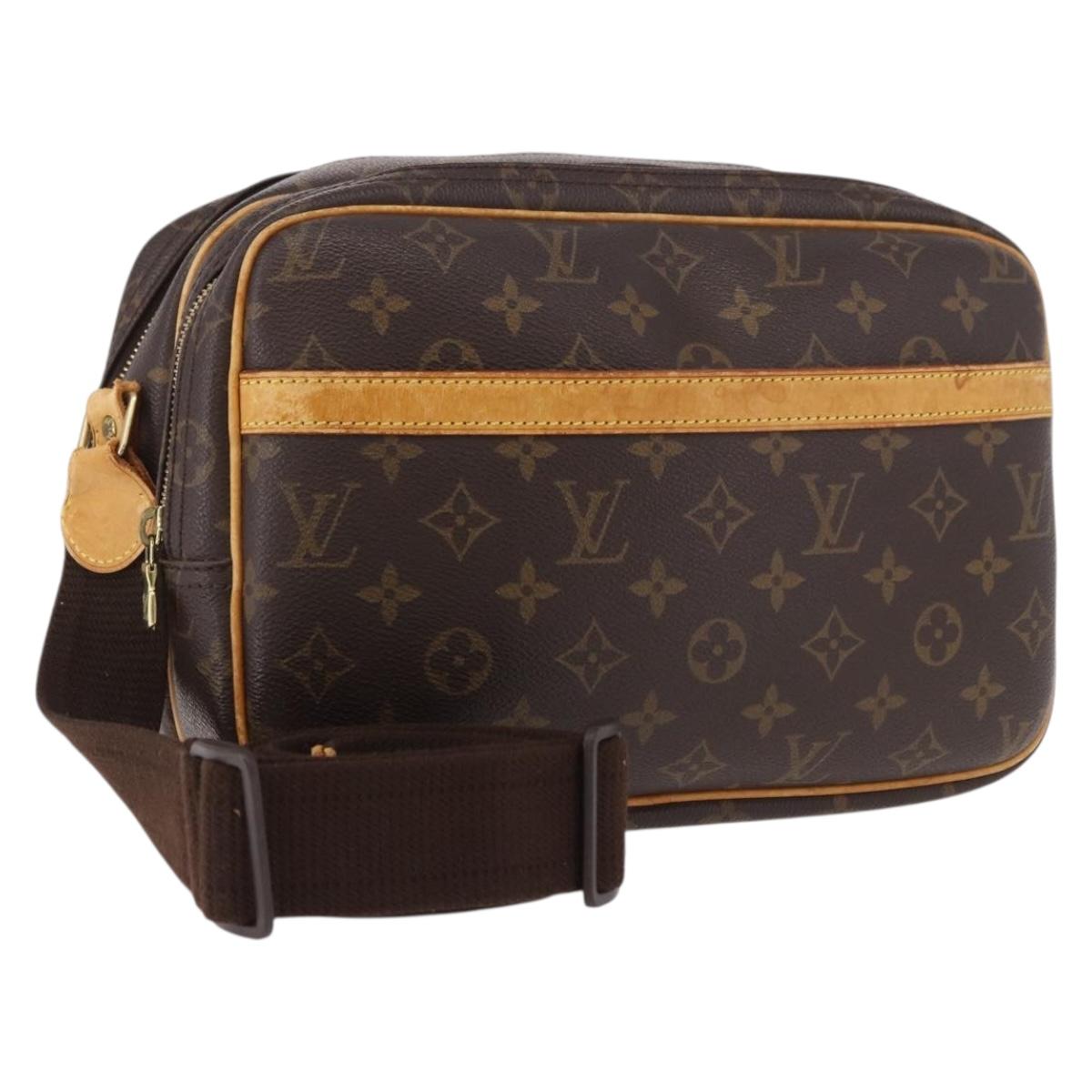 LOUIS VUITTON Monogram Reporter PM Shoulder Bag M45254 LV Auth 155576