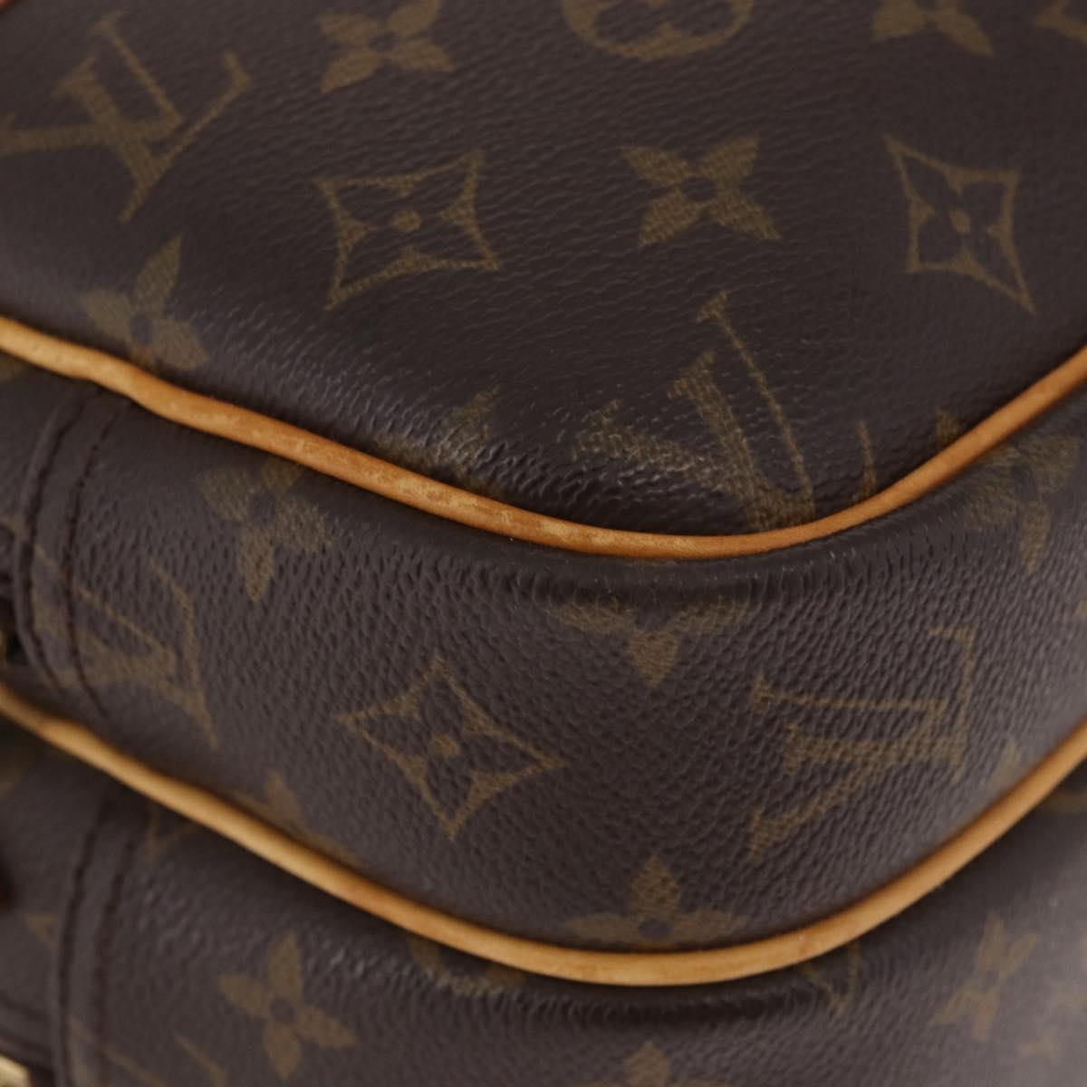 LOUIS VUITTON Monogram Reporter PM Shoulder Bag M45254 LV Auth 155576